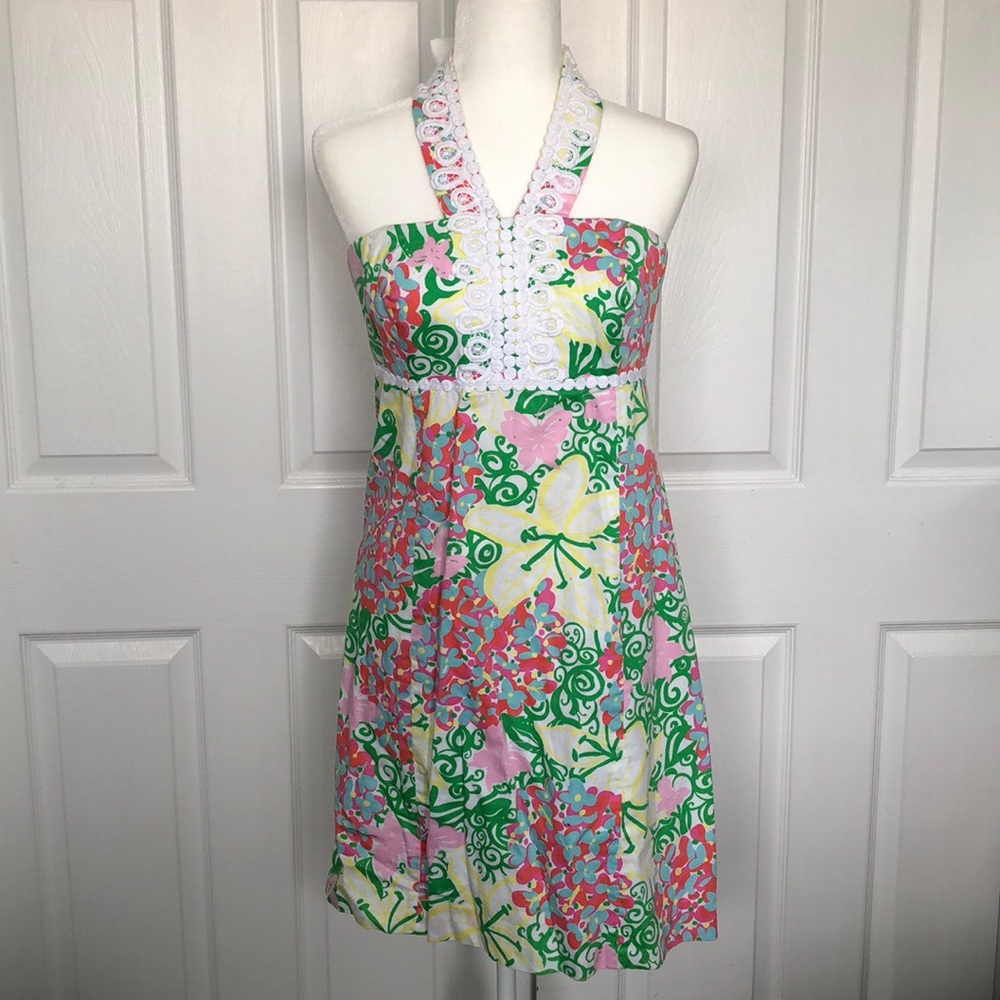 Lilly Pulitzer halter dress